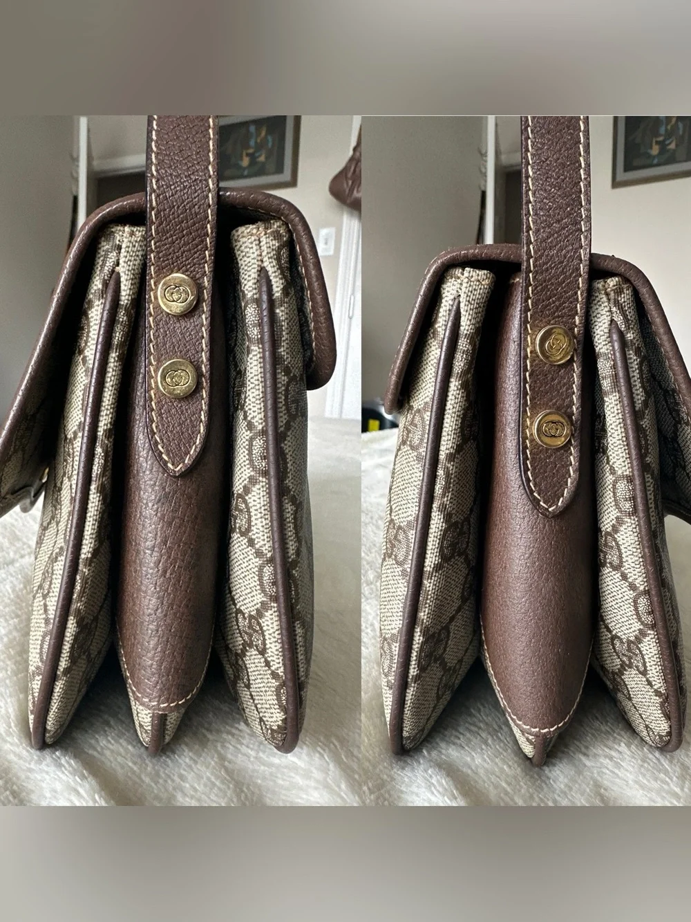 Gucci Monogram Shoulder Bag - Picture 3 of 16